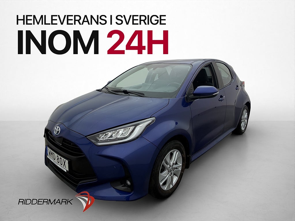 Toyota Yaris Hybrid Active Kamera Adaptiv-Fart Rattvärme