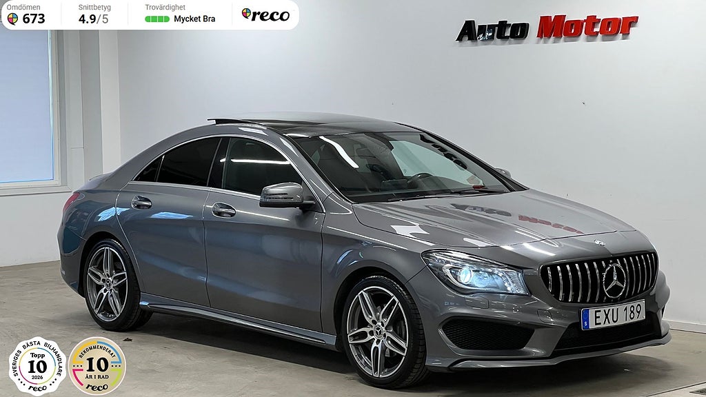 Mercedes-Benz CLA CLA200 200 AMG 7G Panorama/Backkamera 156hk