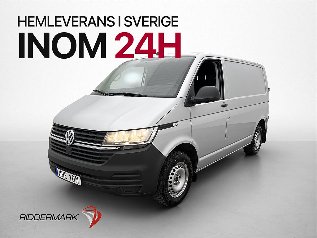 Volkswagen Transporter Värmare PDC Dragkrok CARPLAY MOMS