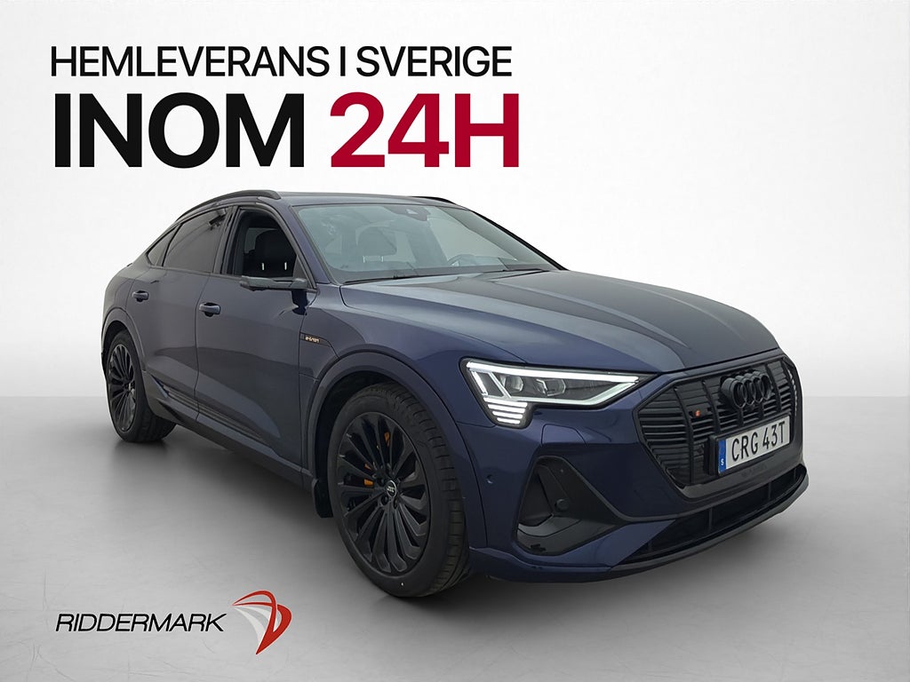 Audi E-Tron Sportback 50 quattro S-Line Dragkrok Pano B&O