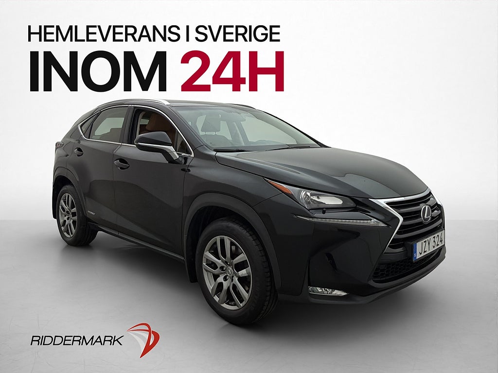 Lexus NX 300h 2.5 AWD E-CVT 197hk Kamera Navi Dragkrok