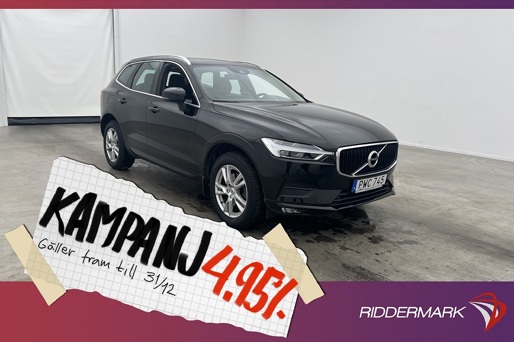 Volvo XC60 D4 AWD Momentum VOC Värmare Keyl 4,95% Ränta