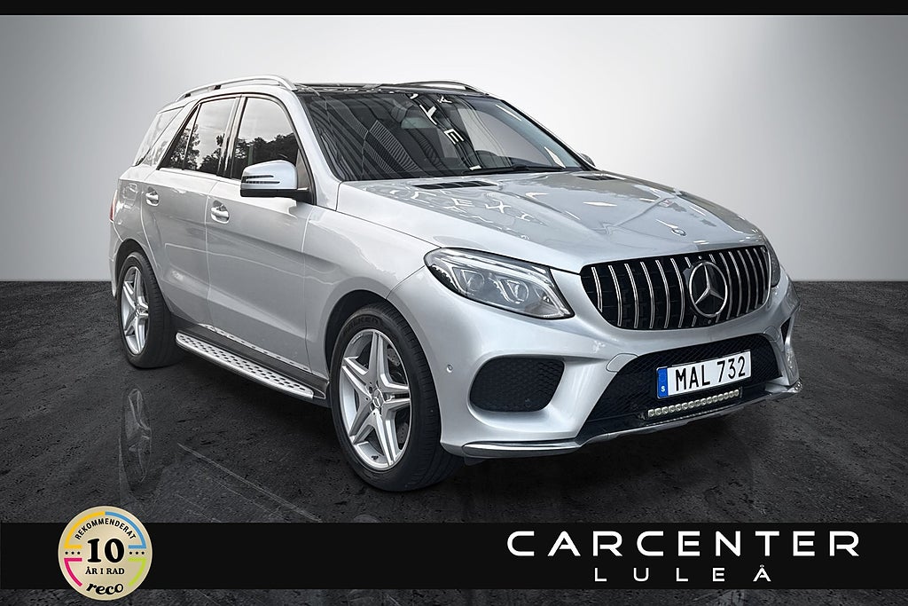Mercedes-Benz GLE 500 4M 7G-T Plus AMG Line Pano/Värmare/Kolfiber/Kamera