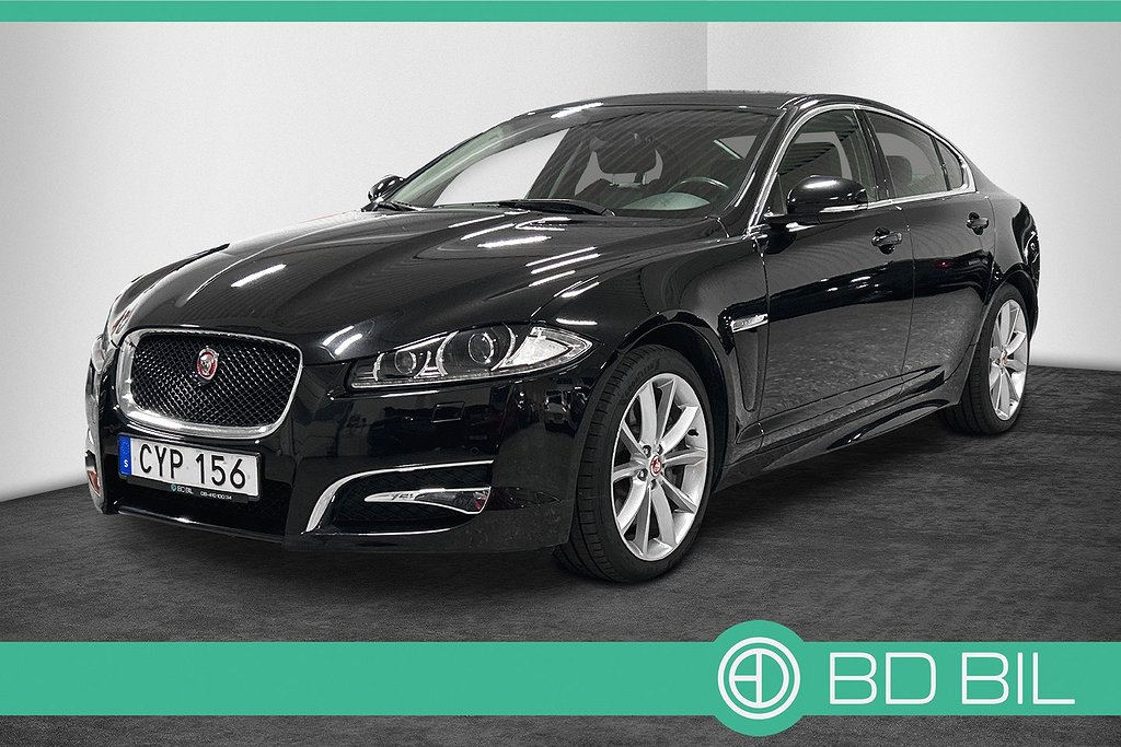 Jaguar XF 3.0 V6 AWD 340HK SKINN NAV TAKLUCKA EN ÄGARE