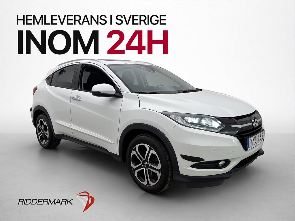 Honda HR-V 131hk 1.5 i-VTEC M/K Värm Kamera Navi Bluetooth