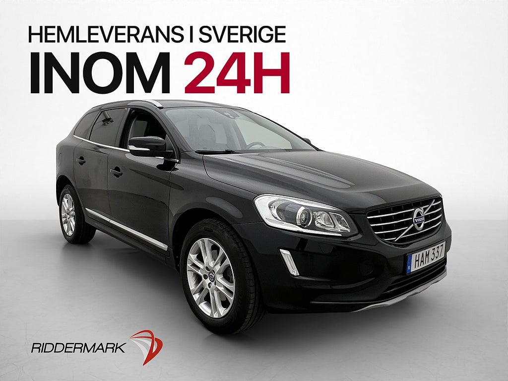 Volvo XC60 D4 AWD Summum VOC D-Värmare Skinn Drag Navi
