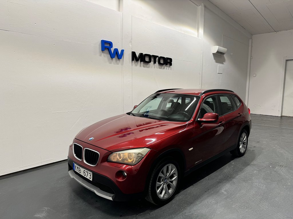 BMW X1 xDrive20d 177hk NY BES Dragkrok PDC Stolsvärme