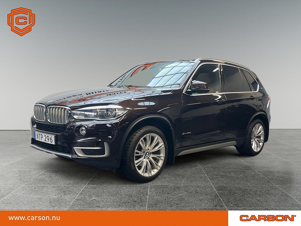 BMW X5 xDrive40e Pano H/K Värmare Backkamera Drag M-ratt Nav