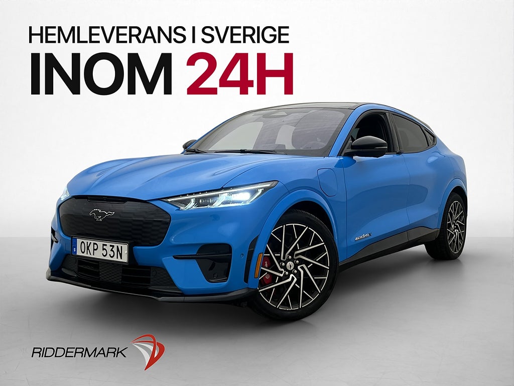 Ford Mustang Mach-E GT 487hk Pano B&O 360° Elstolar MOMS