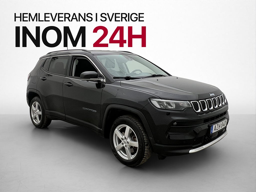 Jeep Compass 4xe 190hk Limited Cockpit 360° Rattvärme