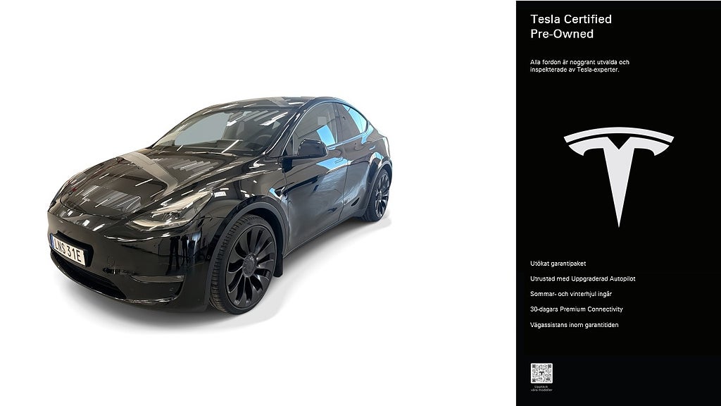 Tesla Model Y Performance Certified Pre-Owned 3,84% ränta