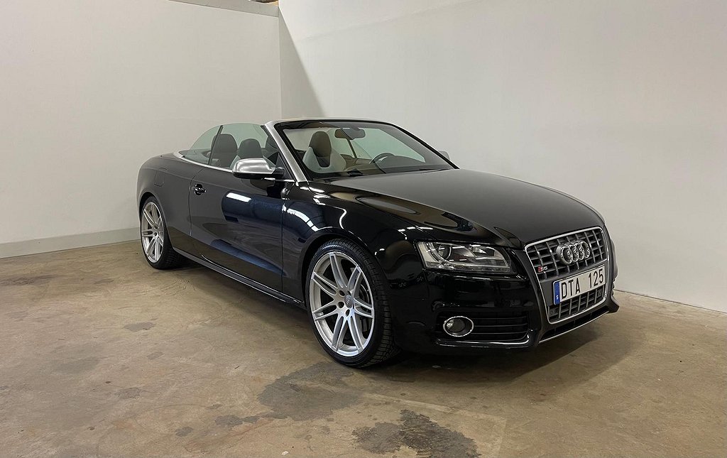 Audi S5 Cabriolet 3.0 TFSI V6 Quattro B&O/Navi SE UTR 333Hk