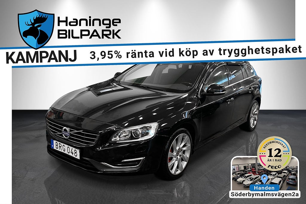 Volvo V60 2.0 MOMENTUM SUPERDEAL 3.95% / RATTVÄRME / PDC / BT