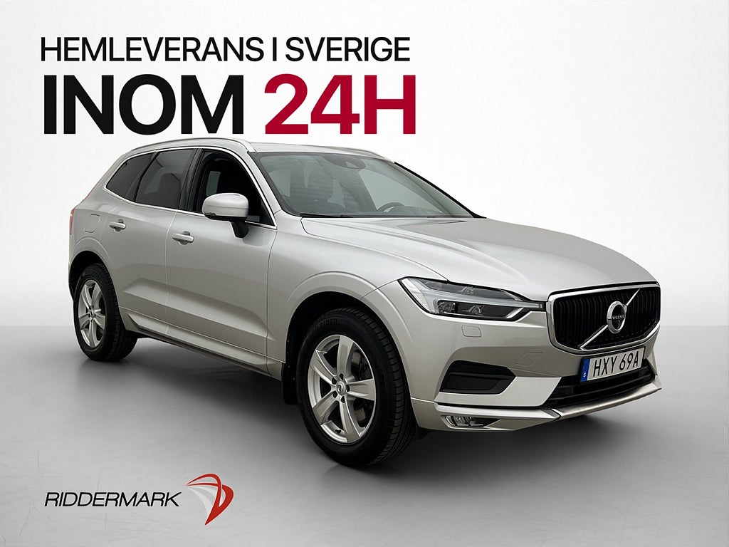 Volvo XC60 B4 AWD Advanced VOC Värmare 360° Navi Skinn