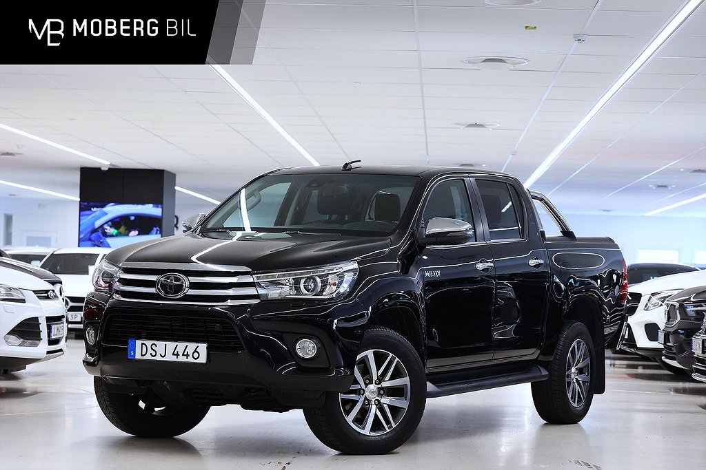 Toyota Hilux 2.4 AWD 150hk Invincible Skinn Drag MOMS