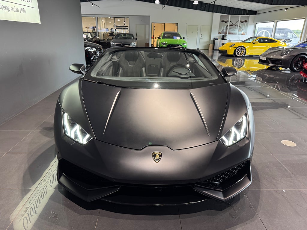 Lamborghini Huracán LP 610-4 Spyder Sportavgas Sensonum Lift - bild 15