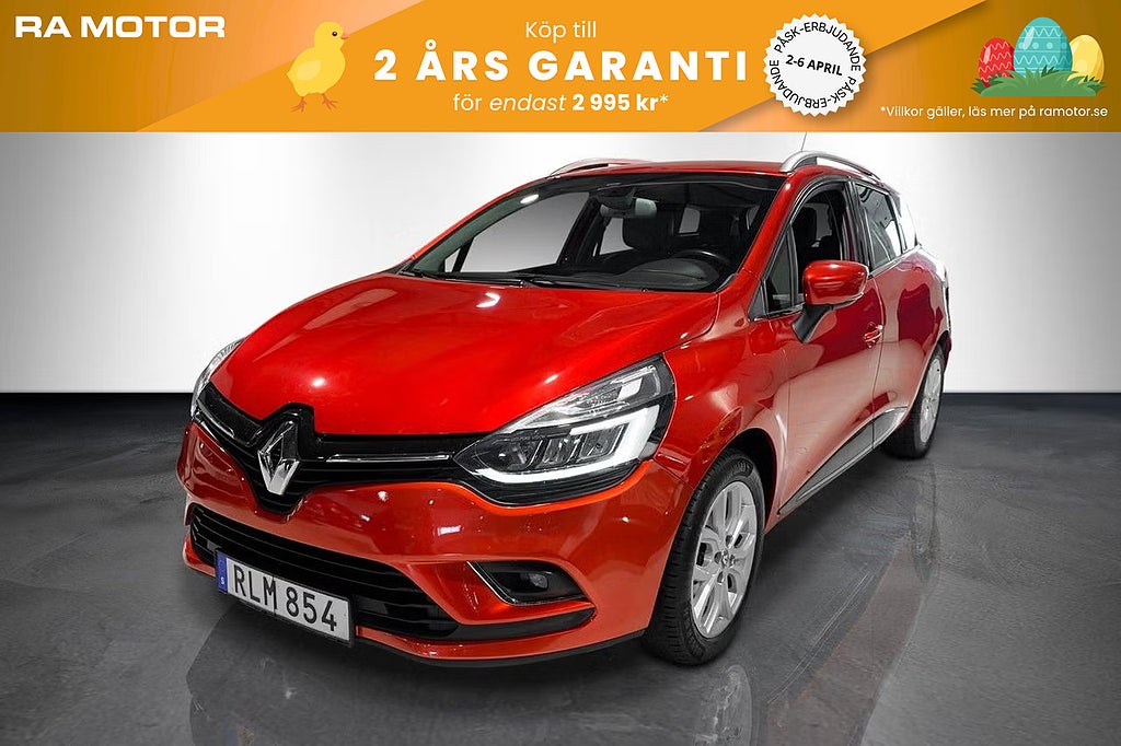 Renault Clio Sport Tourer 1.2 118hk Aut Intense |Navi|P-Sensorer| 2017