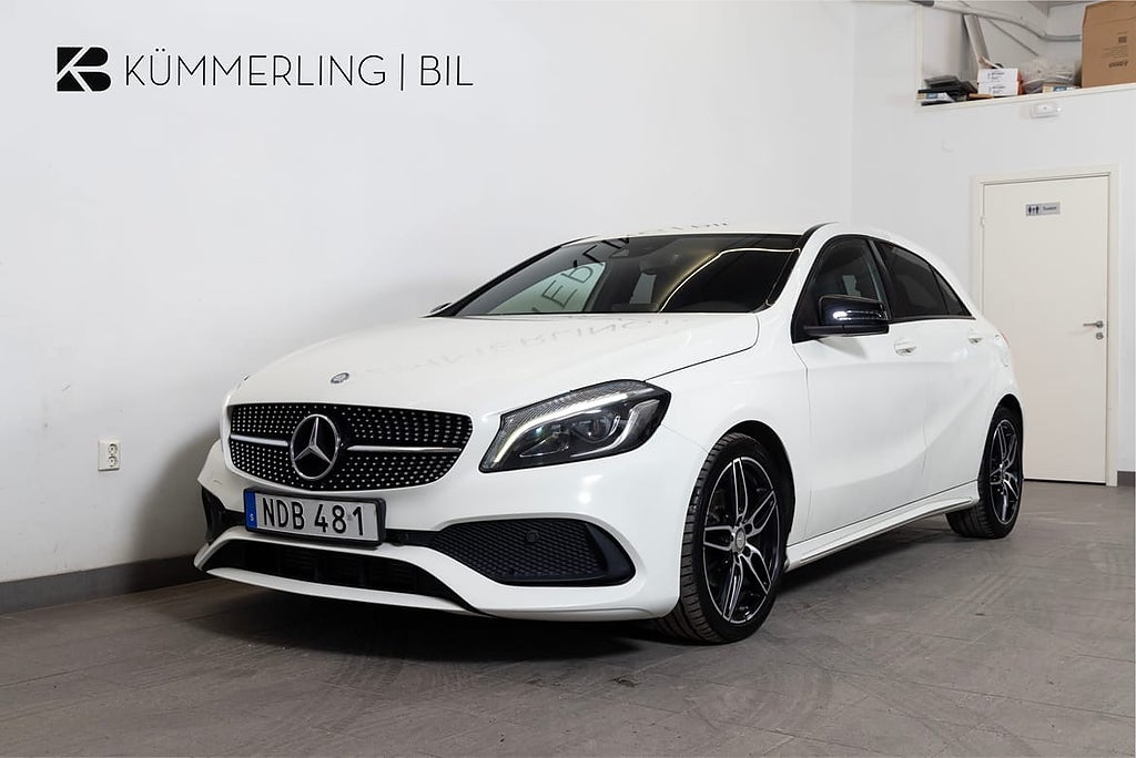 Mercedes-Benz A 180 d AMG Sport Euro 6 / M&K värmare/ Ni...