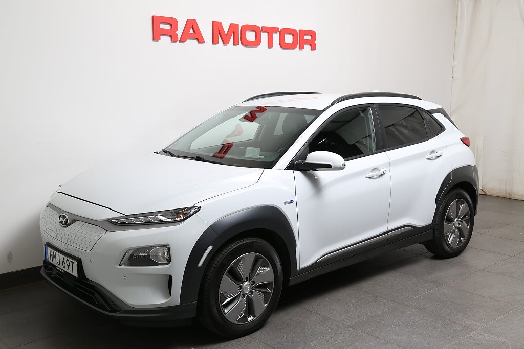 Hyundai Kona Electric 64 kWh Premium Aut Skinn Krell Navi Head up 2019