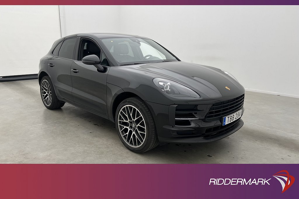 Porsche Macan PDK 245hk En-Brukare Panorama Navi Elstol MOMS