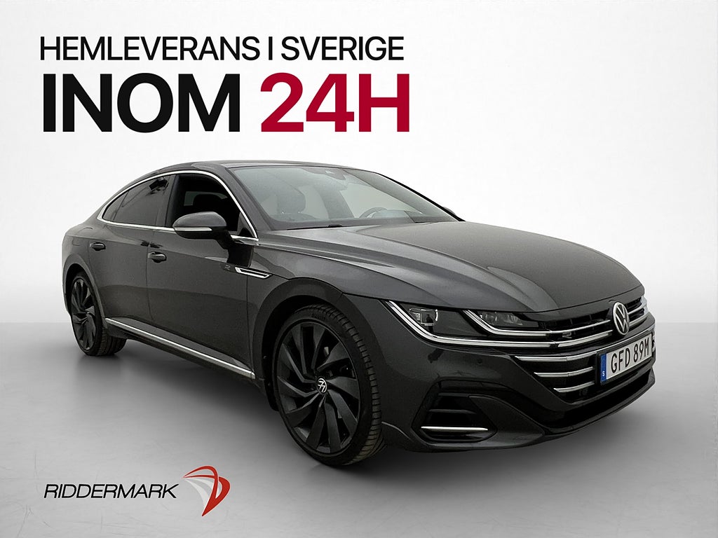 Volkswagen Arteon 2.0 TDI 4M R-Line Värmare Cockpit GPS Drag