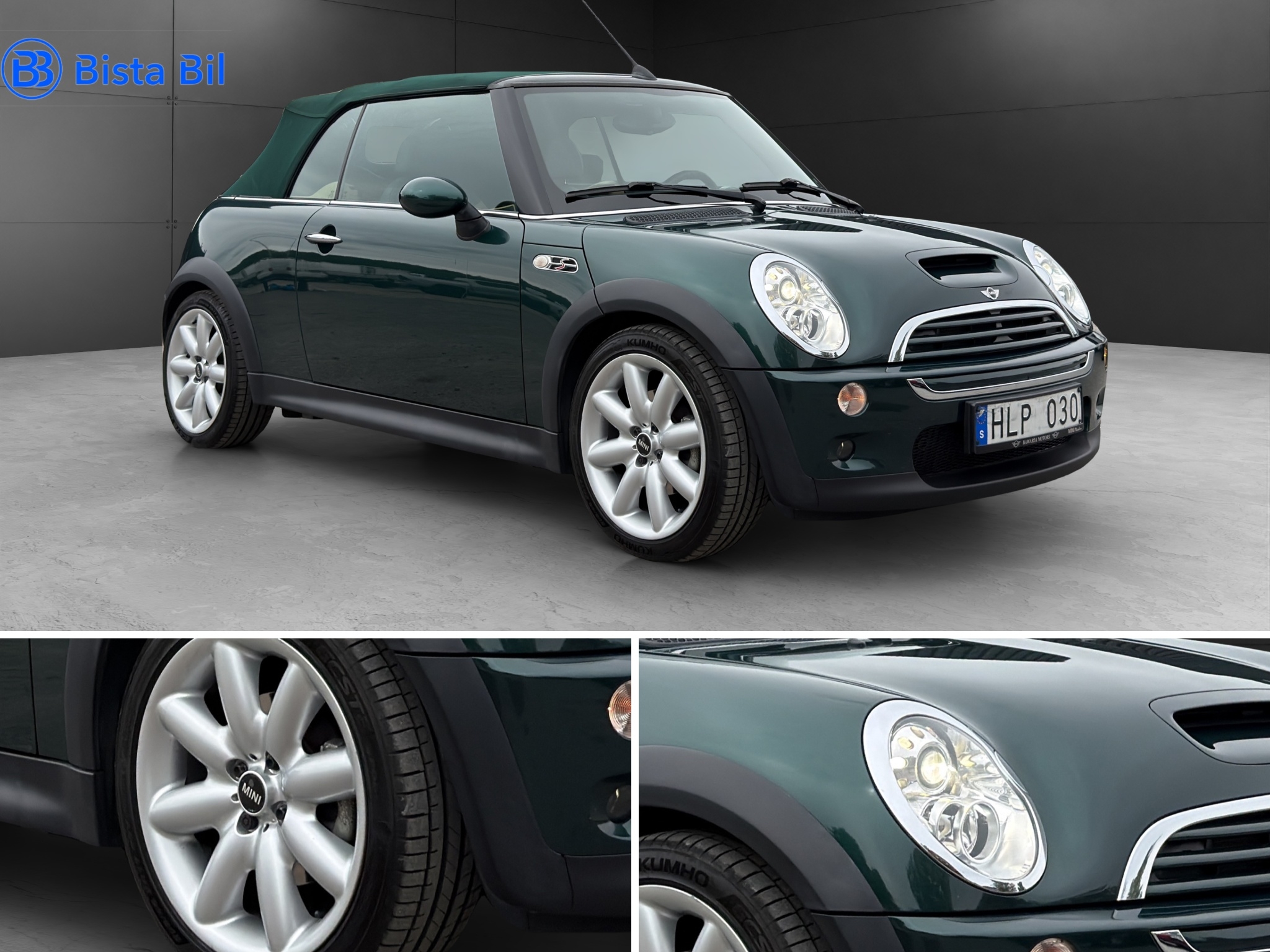 MINI Cooper S S Cab Chili Racing Green 2008, photo 3/81