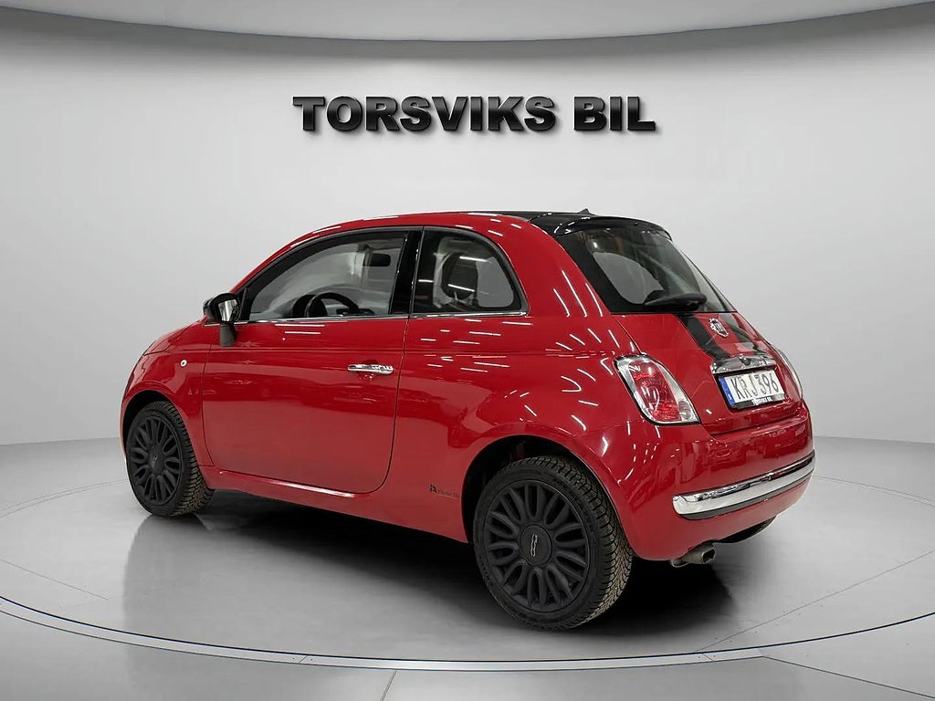 Fiat 500 1.2 8V Lounge Skinn Panorama  - miniatyr 3