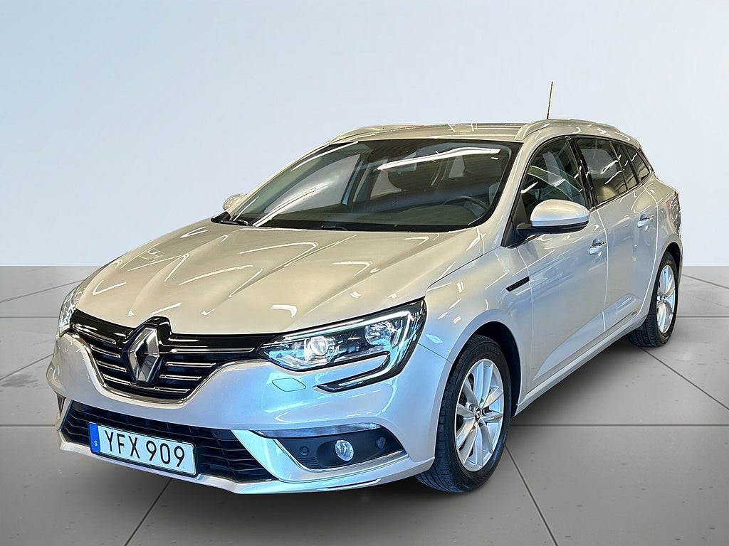 Renault Mégane Sport Tourer 1.2 Sov-däck/Drag/Mok-värm/P-sens/Navi