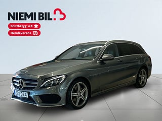 Mercedes-Benz C 220 T d 4M AMG Line Drag Mvärme Bkamera Navi Dvärme S&V – bild 1