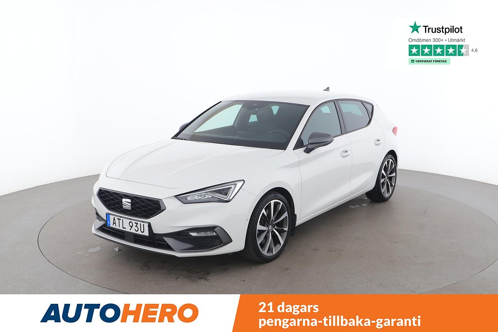 Seat Leon 1.5 eTSI FR / CarPlay, Backkamera, Rattvärme