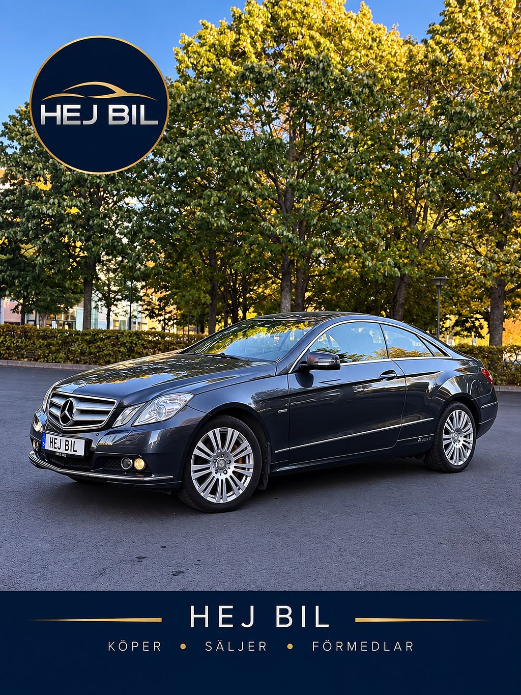Mercedes-Benz E 200 Coupé CGI BlueEFFICIENCY 5G-Tronic Euro 5 Lågmilare
