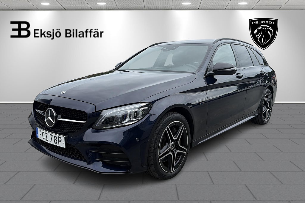 Mercedes-Benz C 300 T e 320hk 9G-Tronic AMG Line Night Edition *Drag*