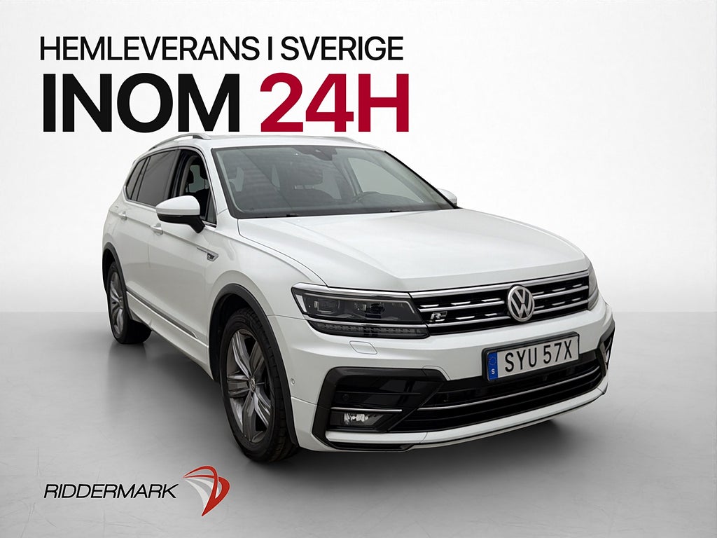 Volkswagen Tiguan Allspace GT 4M 7 sits Värmare Drag CarPlay