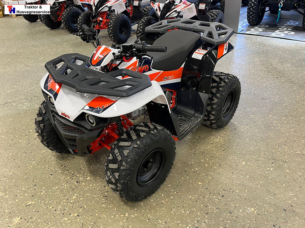 Kayo AU 110 Barnfyrhjuling Elstart 4-Takt "Hemma"