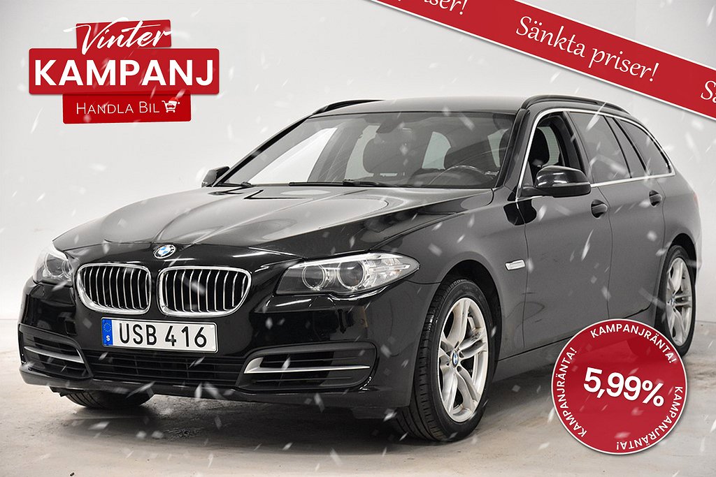 BMW 520 xDrive Aut KAMPANJ HiFi Pdc SoV-Hjul 190hk