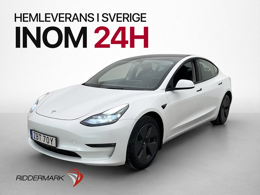Tesla Model 3 Long Range AWD Autopilot Svensksåld