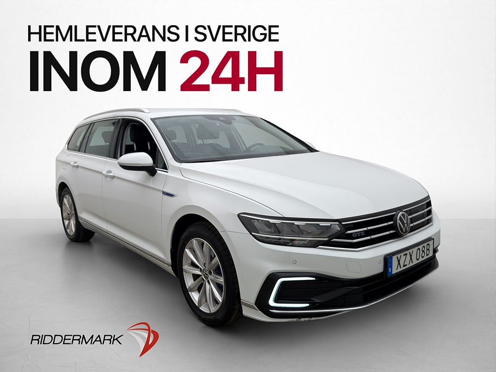 Volkswagen Passat SC GTE 1.4 TSI 218hk Värm Navi Kamera Drag