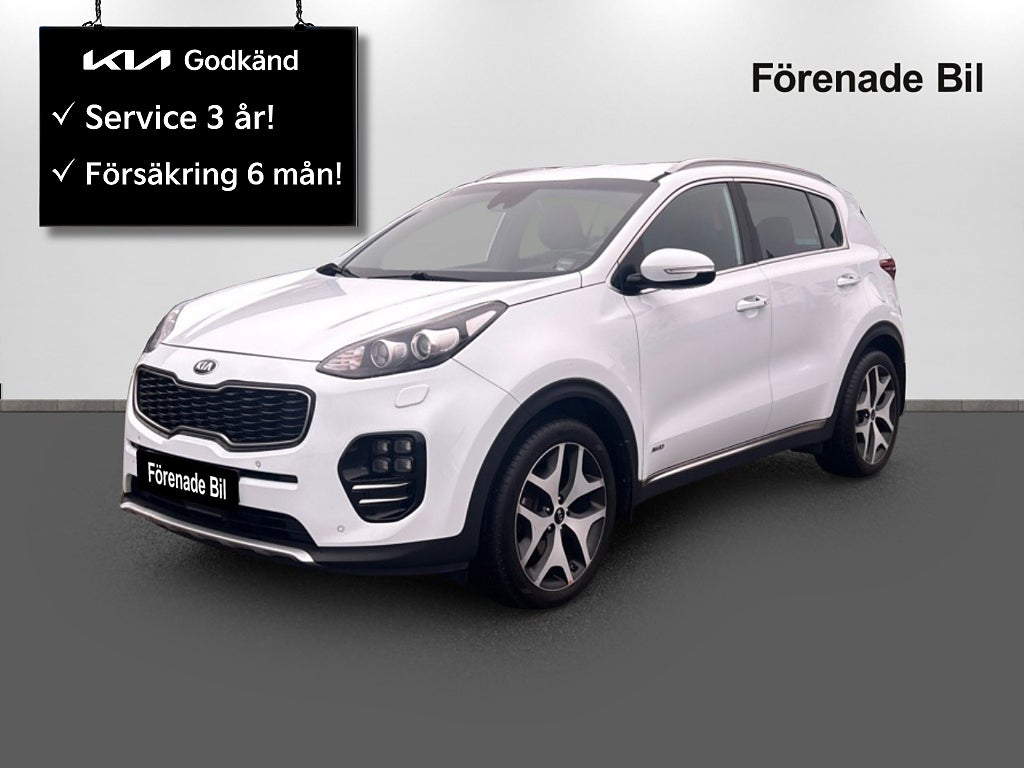 Kia Sportage 2,0 CRDi Man AWD 185hk GT-Line 