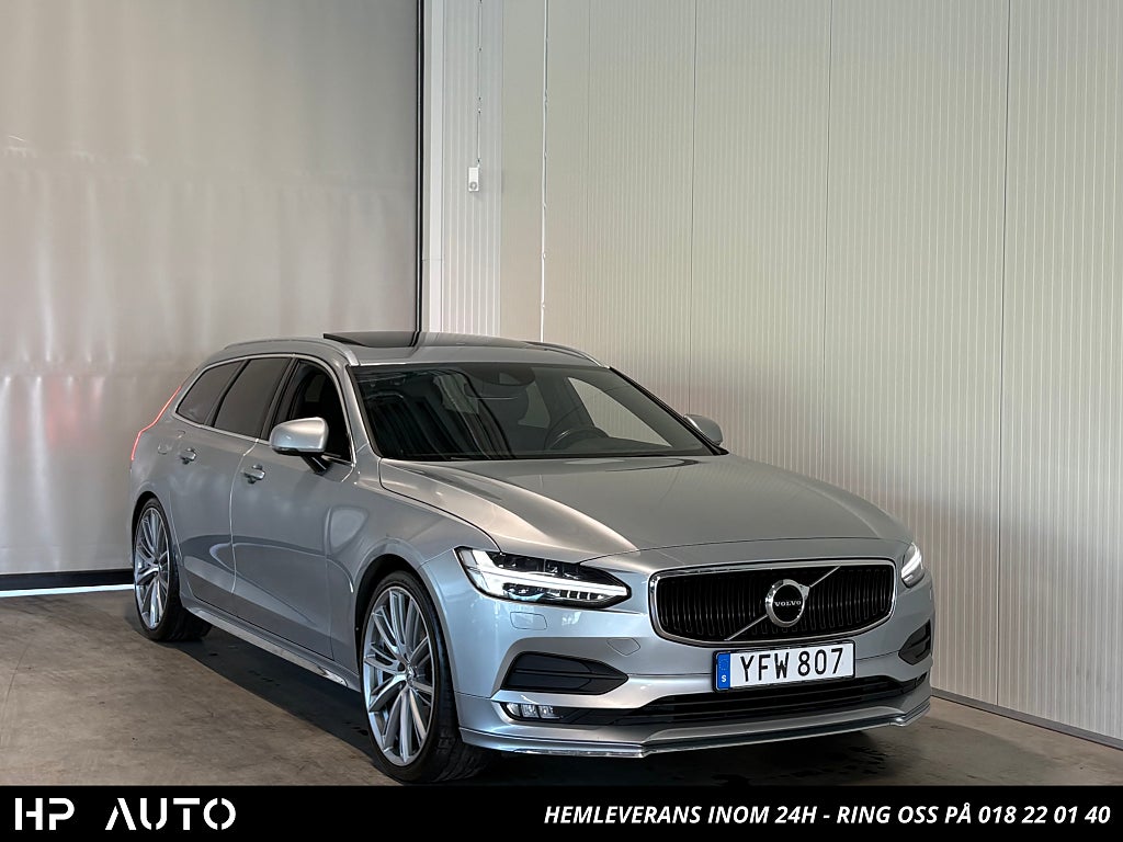 Volvo V90 D4 190hk Momentum Adv 21" Dragkrok/Navi/Pano
