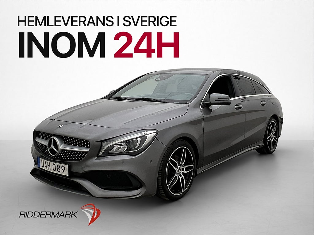 Mercedes-Benz CLA 200 d SB 136hk AMG Kamera CarPlay Dragkrok