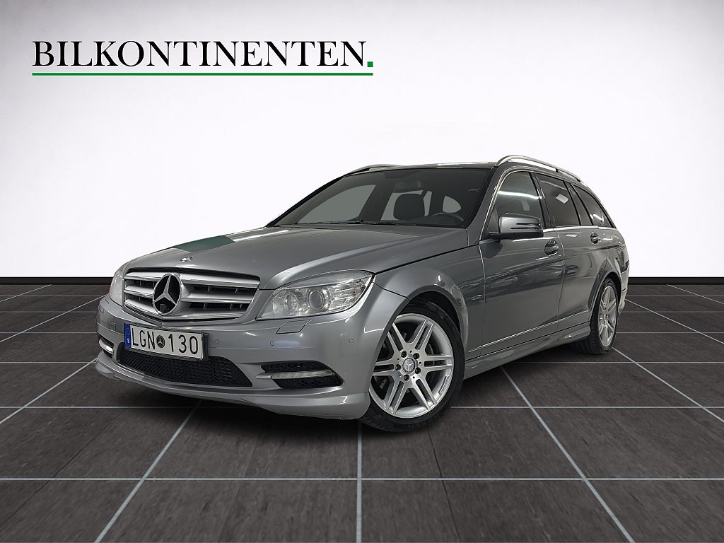 Mercedes-Benz C 220 T CDI 170hk AMG Sport M&K-Värmare Kamera Dragkrok