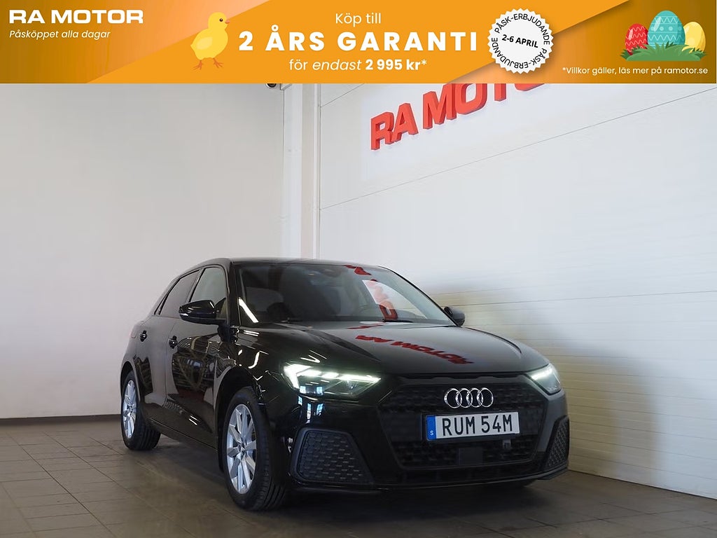 Audi A1 Sportback 30 TFSI 110hk Proline Motorvärmare 2021