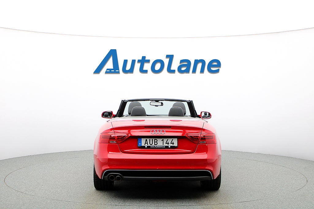 Audi A5 Cabriolet 2.0 TDI S-line, Nackvärmare, Sv-såld