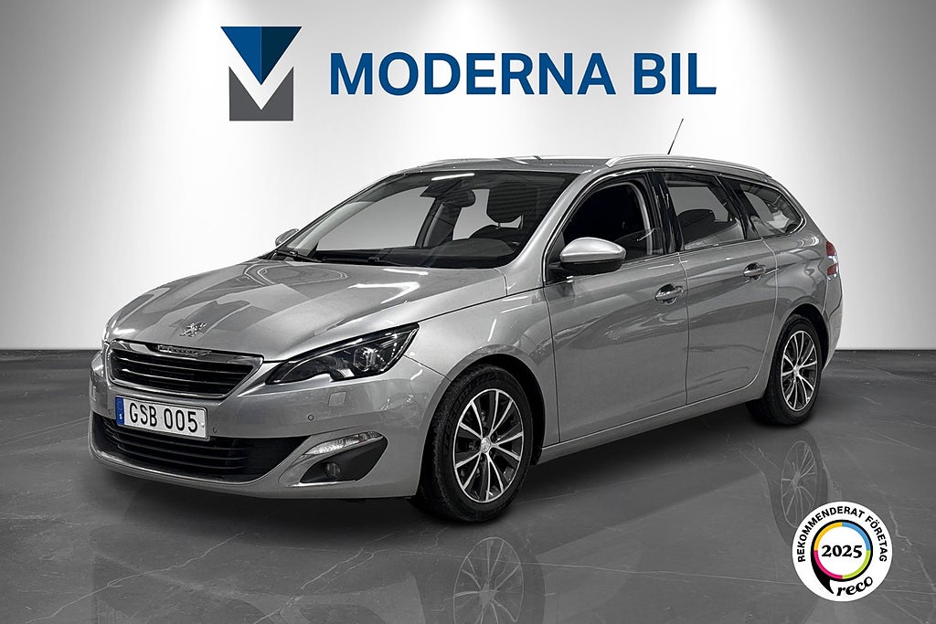 Peugeot 308 SW 1.2 PureTech 130hk Automat Allure Nyservad P-sensor