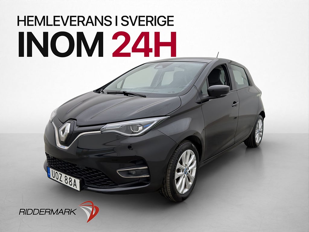 Renault Zoe R110 52kWh 109hk Friköpt Batteri B-Kamera