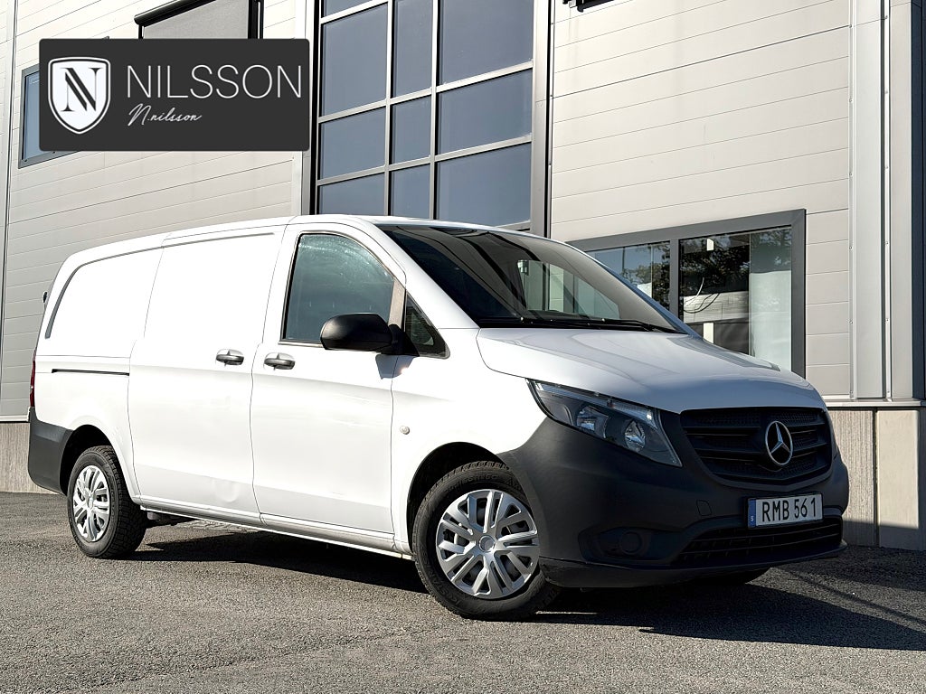 Mercedes-Benz Vito 116 CDI 2.8t 7G Automat Lång Drag Värmare nybess Moms