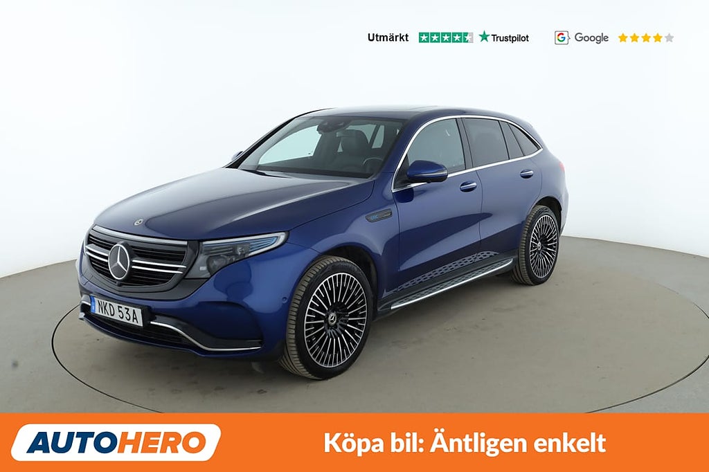 Mercedes-Benz EQC 400 4MATIC AMG Line / 360, Värmare, Burmester