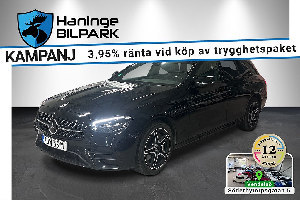 Mercedes-Benz E 300 300 T de AMG LINE /NIGHT /VÄRMARE  /SUPERDEAL fr3,95%