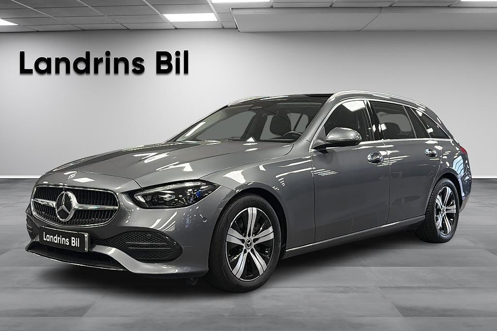 Mercedes-Benz C 220 d 4-Matic Värmare Panorama Premium