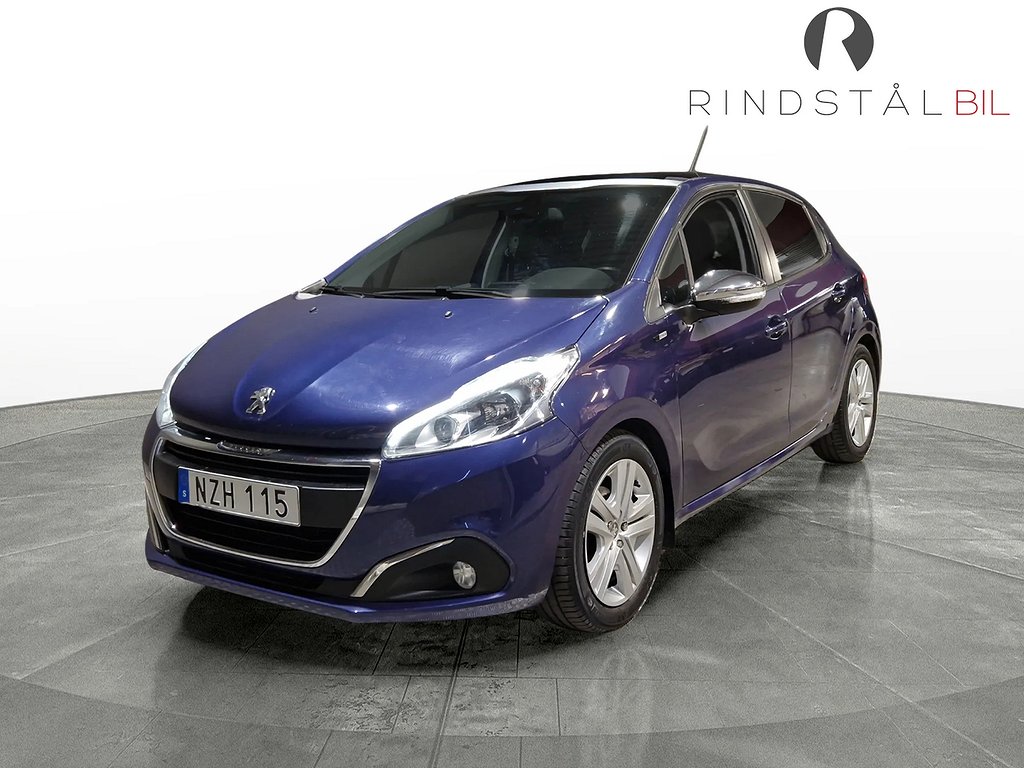 Peugeot 208 1.2 VTi 82 HK AUT PANO PDC BLUETOOTH 10100MIL